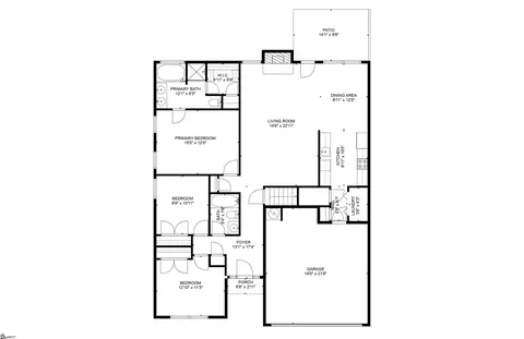 Floorplan - 204 Durand Ct, Greer, SC 29650 photo 1 of 3