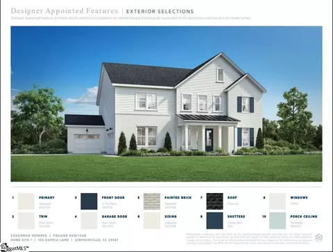 102 Dapple Ln, Simpsonville, SC 29681