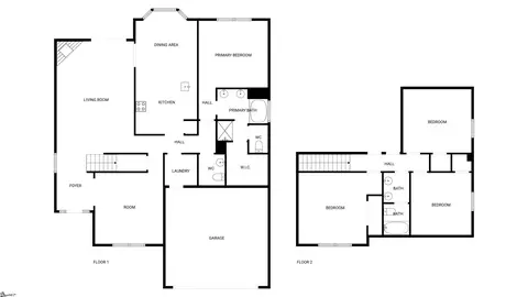 Floorplan - 22 Rustcraft Dr, Greer, SC 29651 photo 1 of 1