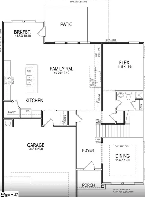Floorplan - 80 Riley Eden Ln, Greer, SC 29650 photo 1 of 2