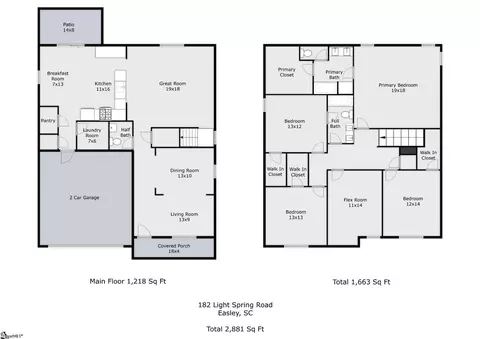 Floorplan - 182 Light Spring Rd, Easley, SC 29642 photo 1 of 1