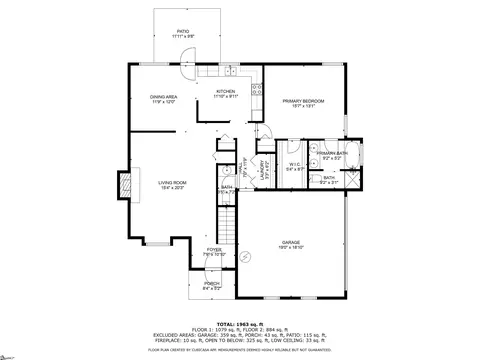 Floorplan - 2 Cotter Ln, Greer, SC 29650 photo 1 of 2