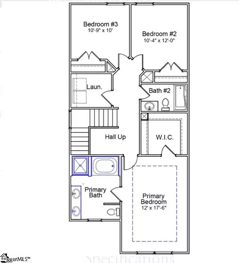 Floorplan - 124 Cotesworth St #LOT 307 TUCKER RIDGE, Pendleton, SC 29670 photo 1 of 2