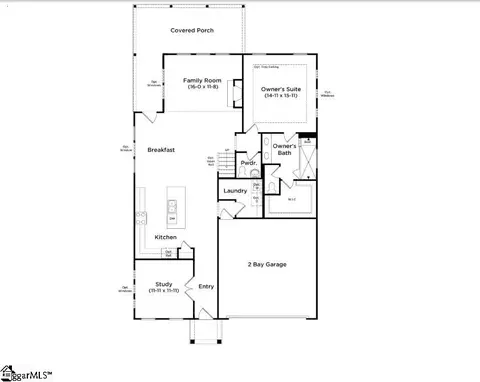 Floorplan - 412 Briggs Dr, Easley, SC 29642 photo 1 of 2