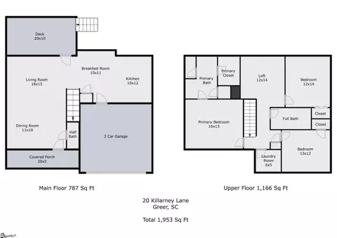 Floorplan - 20 Killarney Ln, Greer, SC 29650 photo 1 of 1