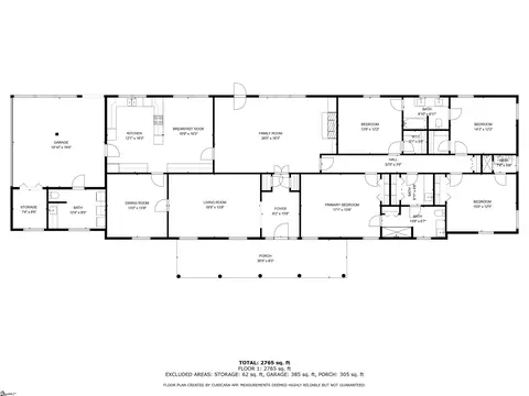 Floorplan - 113 Postelle Dr, Anderson, SC 29621 photo 1 of 1