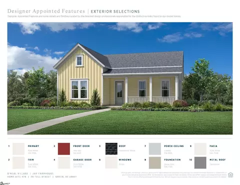 26 Tull St #LOT 476 JAY FAHOUSE, Greer, SC 29651
