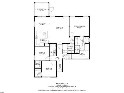 Floorplan - 181 Caledonia Dr, Easley, SC 29642 photo 1 of 1