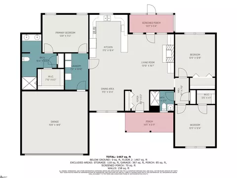 Floorplan - 183 Eagle Ridge Dr, Chesnee, SC 29323 photo 1 of 2