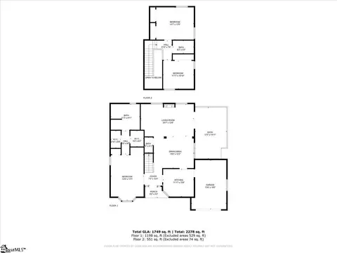 Floorplan - 108 Commons Dr, Easley, SC 29642 photo 1 of 1