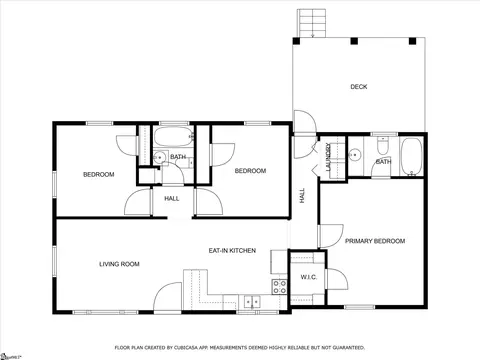 Floorplan - 203 Phillips Ave, Easley, SC 29640 photo 2 of 2