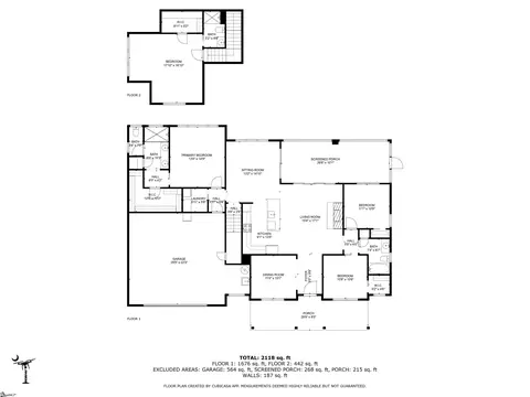 Floorplan - 1173 Proctor Cir, Waterloo, SC 29384 photo 3 of 5
