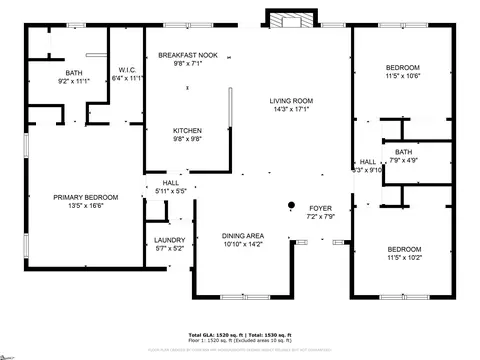 Floorplan - 120 Rounded Wing Dr, Easley, SC 29642 photo 1 of 1