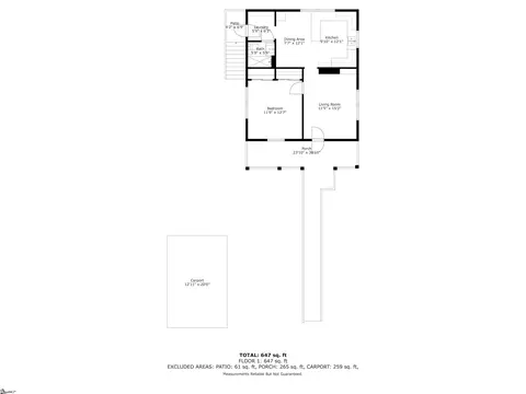 Floorplan - 107 Cobb St, Easley, SC 29640 photo 1 of 1