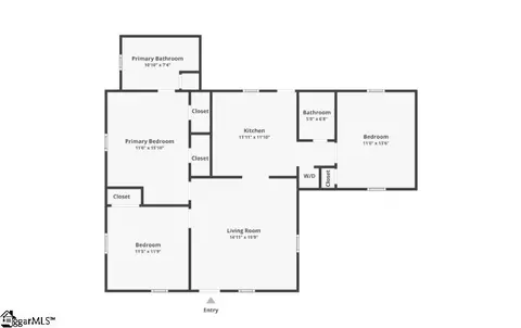 Floorplan - 199 Williams Rd, Pelzer, SC 29669 photo 1 of 1