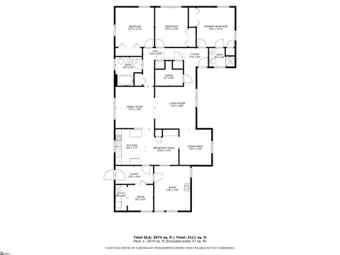 Floorplan - 203 Crescent St, Easley, SC 29640 photo 1 of 1