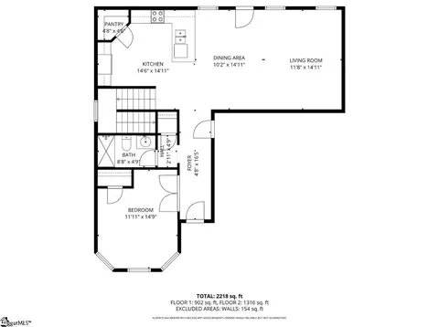 Floorplan - 1237 Twin Bridges Rd, Gaffney, SC 29341 photo 1 of 3