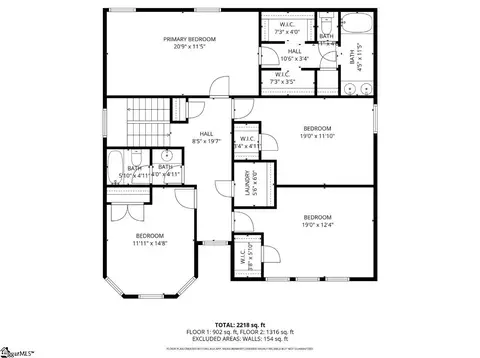Floorplan - 1237 Twin Bridges Rd, Gaffney, SC 29341 photo 2 of 3