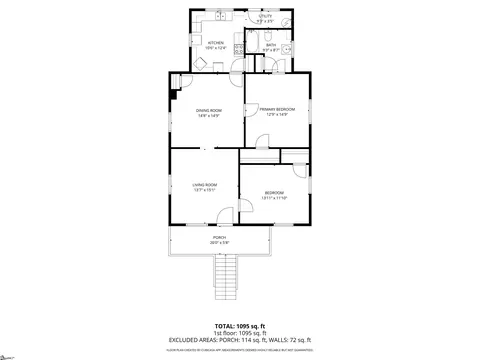 Floorplan - 343 Main St, Converse, SC 29329 photo 1 of 1
