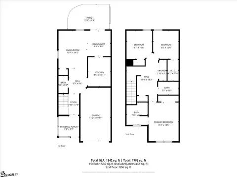 Floorplan - 715 Bellview Way, Seneca, SC 29678 photo 1 of 1