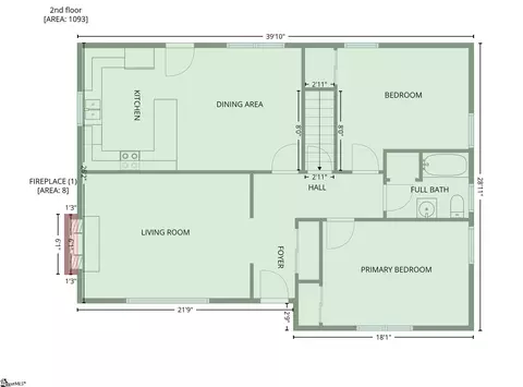 Floorplan - 19 Spring St, Williamston, SC 29697 photo 5 of 5