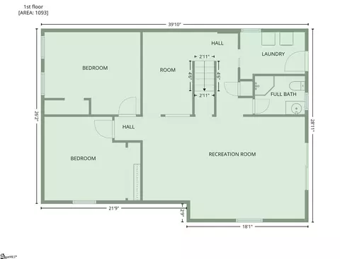 Floorplan - 19 Spring St, Williamston, SC 29697 photo 4 of 5