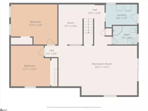 Floorplan - 19 Spring St, Williamston, SC 29697 photo 2 of 5