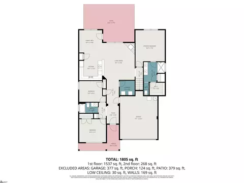 Floorplan - 159 Caledonia Dr, Easley, SC 29642 photo 1 of 2