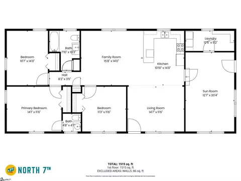 Floorplan - 512 Mega Dr, Duncan, SC 29334 photo 1 of 1