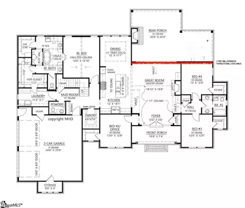 Floorplan - 208 Rogers Rd, Pendleton, SC 29670 photo 1 of 2