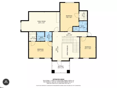 Floorplan - 630 Monfret Ct, Moore, SC 29369 photo 2 of 2