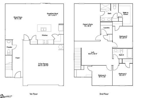 Floorplan - 207 Chimney Stack Rd, Clinton, SC 29325 photo 1 of 1