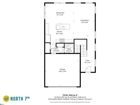 Floorplan - 1049 Nadine Way, Greer, SC 29651 photo 1 of 2