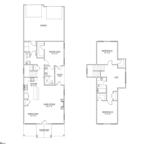 Floorplan - 313 Daystrom Dr, Greer, SC 29651 photo 1 of 1