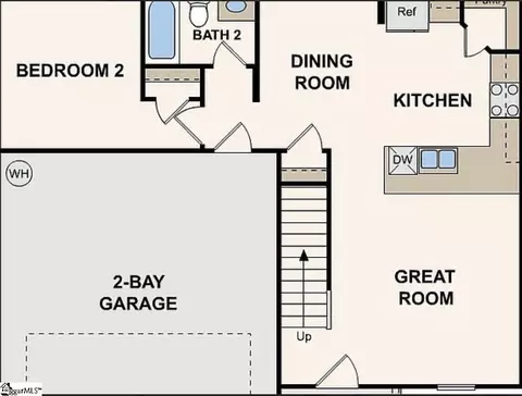 Floorplan - 124 Brooks Dr, Williamston, SC 29697 photo 1 of 2