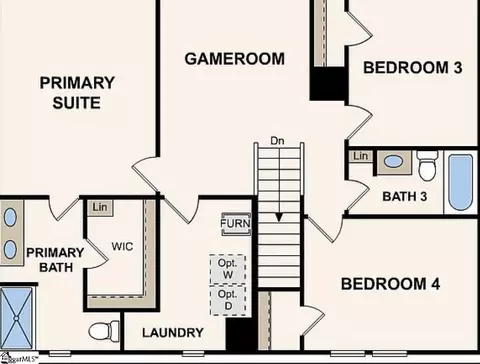 Floorplan - 124 Brooks Dr, Williamston, SC 29697 photo 2 of 2