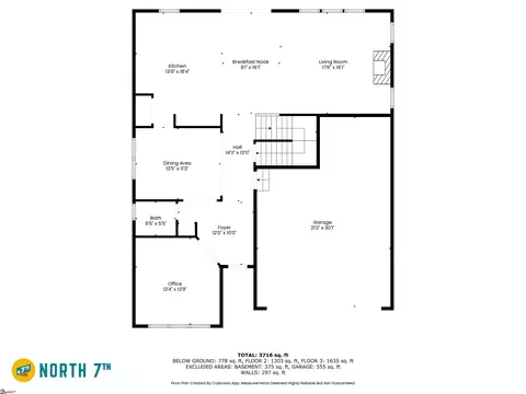 Floorplan - 313 Foxbank Cir, Greer, SC 29651 photo 2 of 3