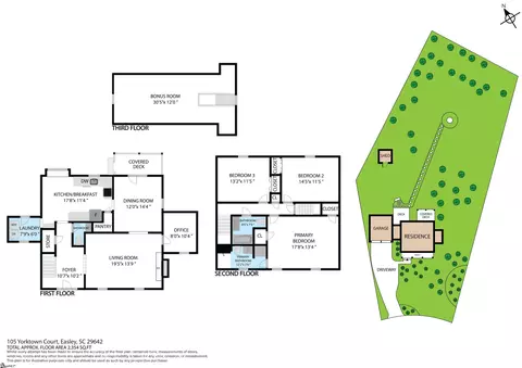 Floorplan - 105 Yorktown Ct, Easley, SC 29642 photo 1 of 2