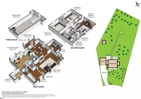 Floorplan - 105 Yorktown Ct, Easley, SC 29642 photo 2 of 2