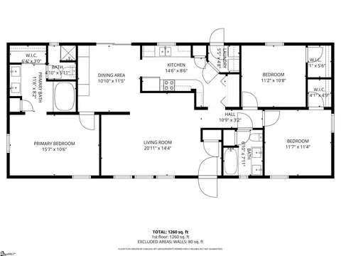 Floorplan - 835 Balin Rd, Williston, SC 29853 photo 1 of 1