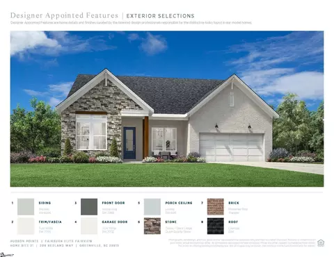 209 Redland Way #LOT 21 FAIRBURN FAIRVIEW, Greenville, SC 29615