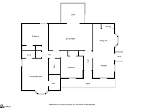 Floorplan - 207 E Celestial Dr, Greer, SC 29651 photo 1 of 1