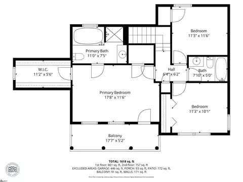 Floorplan - 178 Rock Moss Dr, Williamston, SC 29697 photo 2 of 4