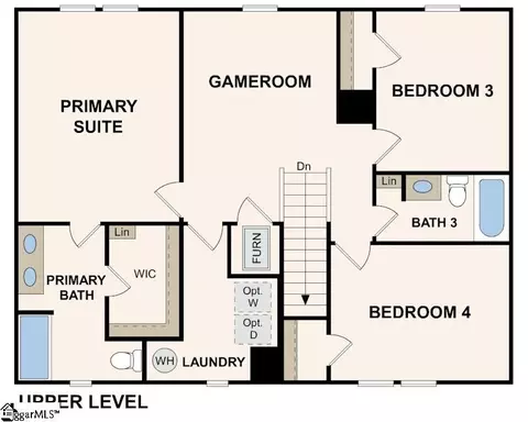 Floorplan - 1059 Dobson Meadows Dr, Greer, SC 29651 photo 2 of 2