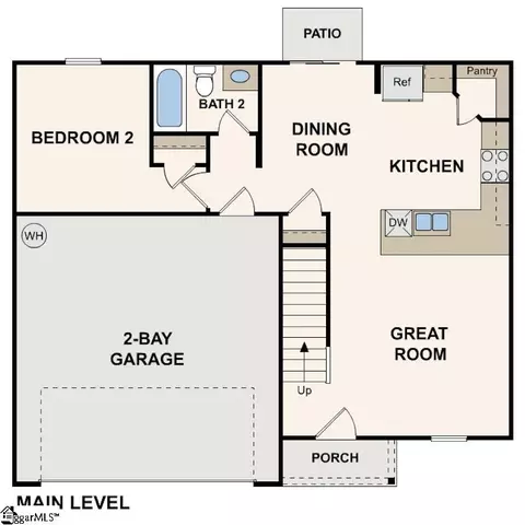 Floorplan - 1059 Dobson Meadows Dr, Greer, SC 29651 photo 1 of 2