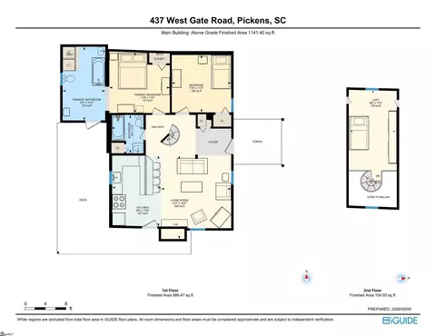 Floorplan - 437 435 West Gate Rd, Pickens, SC 29671 photo 4 of 5