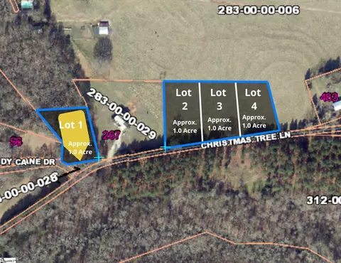 100 Living Waters Trl #LOT 1, Woodruff, SC 29388