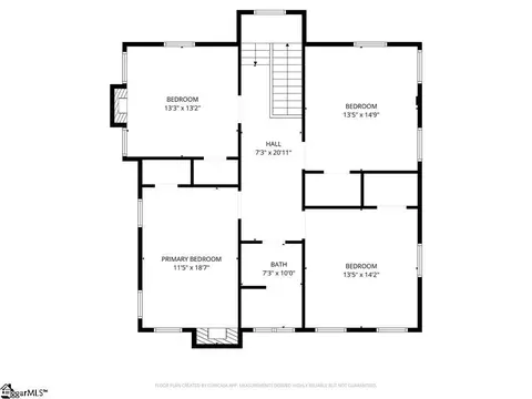 Floorplan - 400 E Buford St, Gaffney, SC 29340 photo 1 of 3