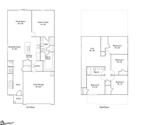 Floorplan - 205 Chimney Stack Rd, Clinton, SC 29325 photo 1 of 1