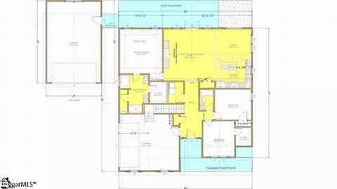 Floorplan - 106 Old Glory Ct, Pickens, SC 29671 photo 1 of 2